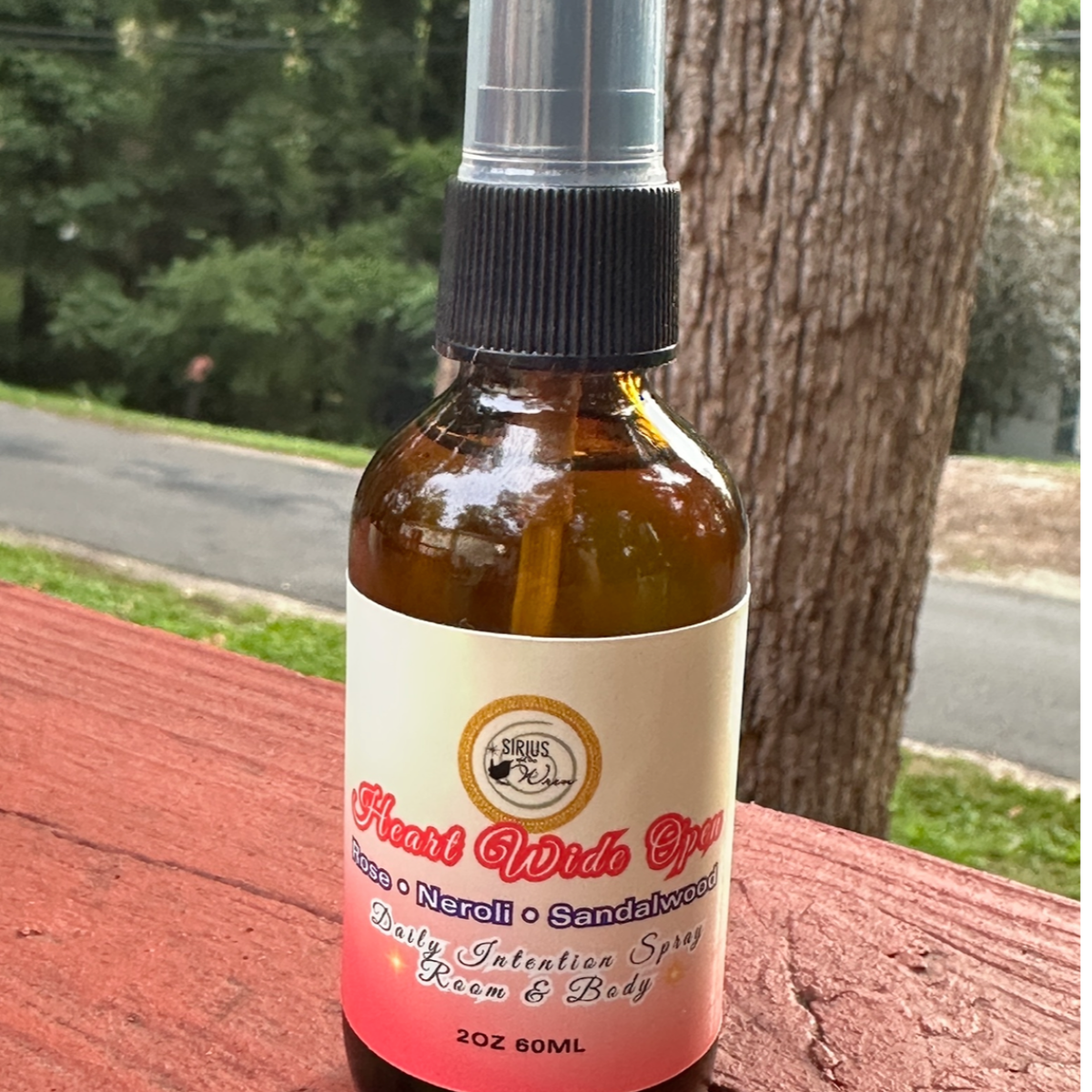 Heart Wide Open Daily Intention Spray, 2 oz, from Sirius and the Wren