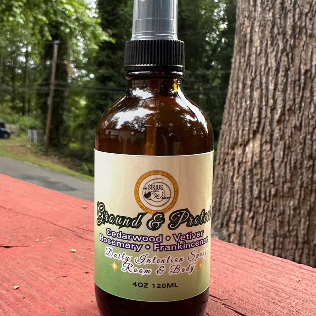 Ground + Protect Daily Intention Spray, 4 oz, from Sirius and the Wren