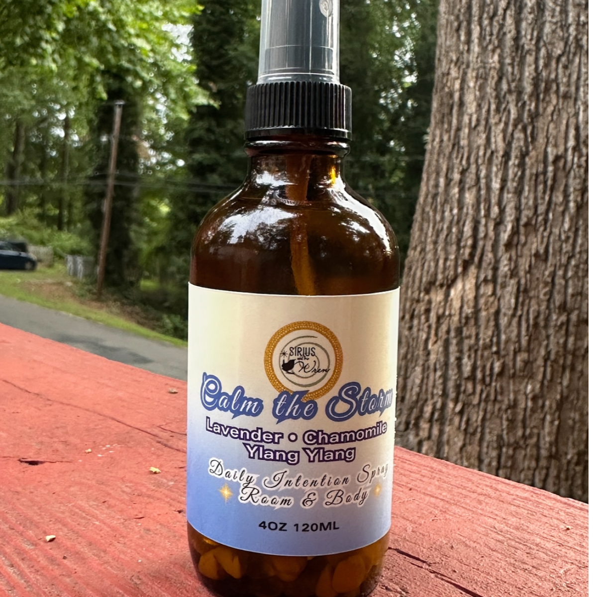 Calm the Storm Daily Intention Spray, 4 oz, from Sirius and the Wren