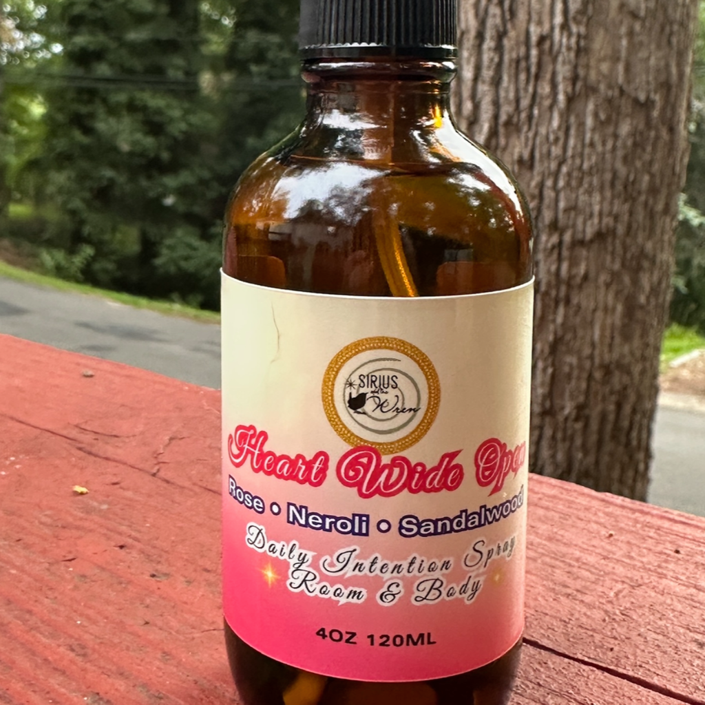 Heart Wide Open Daily Intention Spray, 4 oz, from Sirius and the Wren