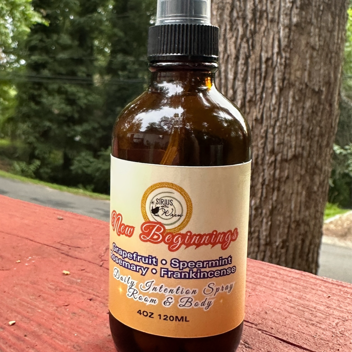New Beginnings Daily Intention Spray, 4 oz, from Sirius and the Wren